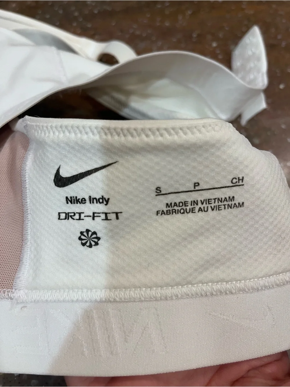 Nike Indy high support padded Sports Bra with Branded Elastic Band - Picture 6 of 6